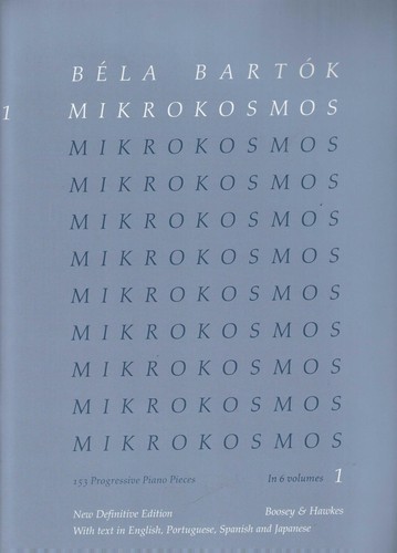 Mikrokosmos bela bartok piano - mikrokosmos,