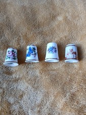 4 Thimbles Aynsley x2,royal albert &chokin japan ,china
