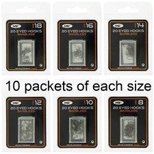 NGT Eyed Coarse Hooks Combo 60