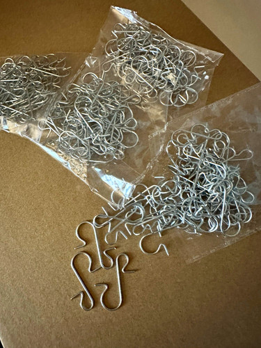 Silver metal shaped - silver, s