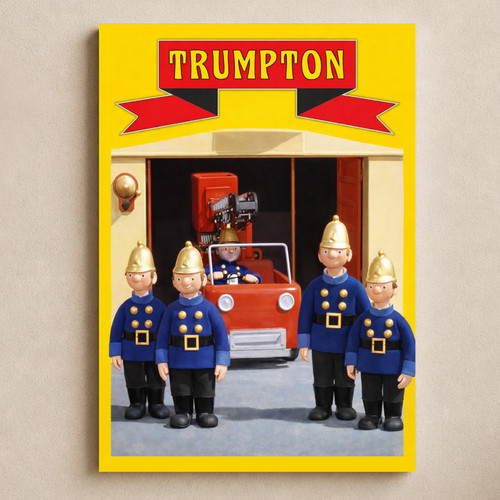 Trumpton retro show - show, poster