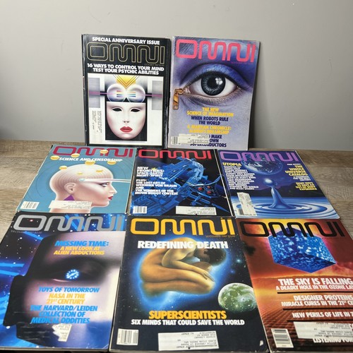 Omni magazine lot 1987 - of, 8