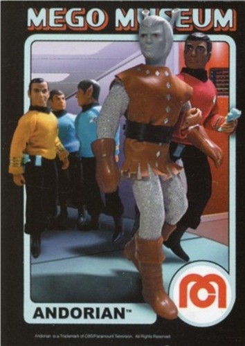 Mego museum promo card star - promo,
