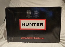 Womens Hunter Wellies UK7 Patent Black - W24513