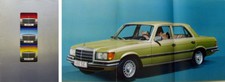 Mercedes Benz 350 450 SE SEL S Class W116 1973-75 Original UK Brochure No WZ1512