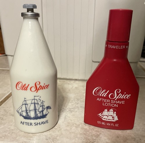 Vintage old spice after shave - vintage,