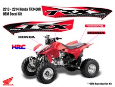 2013 2014 Honda TRX450R Decal