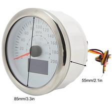 1-GPS Velometer Speedometer IP67 Waterproof For Boat For RV