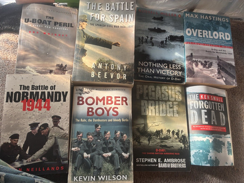 Lot military paperbacks - military,