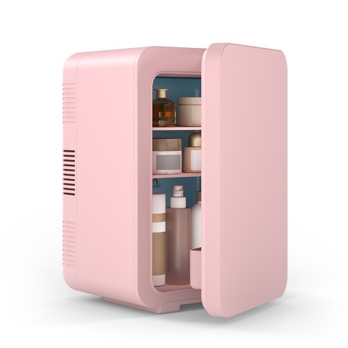 Pink 10l mini - pink, fridge