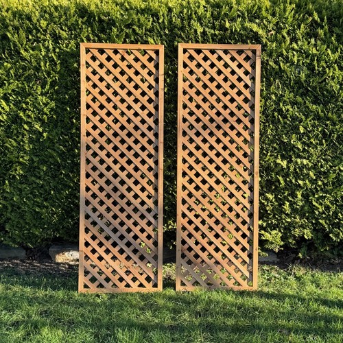 Wooden garden trellis - garden, panels