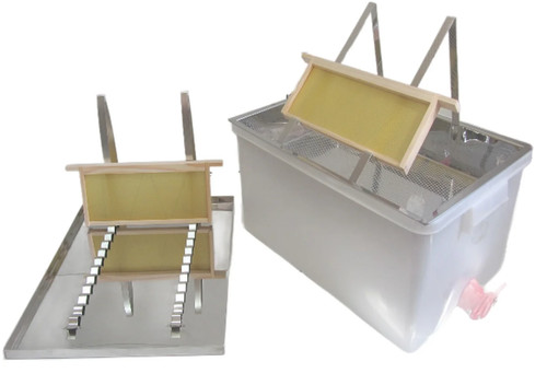 Uncapping tray with frame - uncapping,
