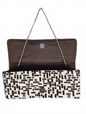 Coast Brown & Cream Patterned