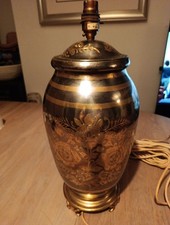 Unique Indian Urn Lamp-hand