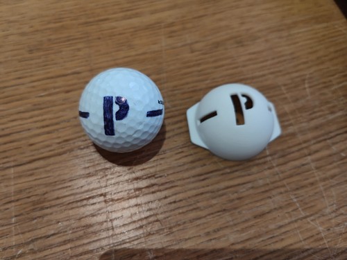 Golf ball marker - golf, mark