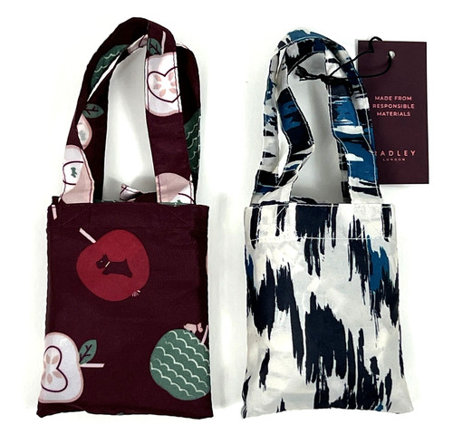 Radley foldaway fabric shopper - radley,