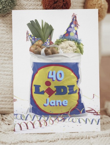 Lidl shopping personalised - lidl,