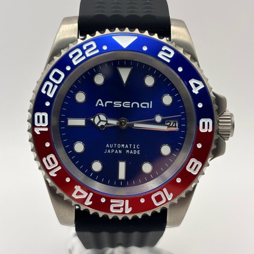 Arsenal titanium diver watch - titanium,