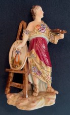 ALEGORY OF PAINTING, Thuringia, Rudolstadt-Volkstedt, Triebne, Ens & Co, c.1895