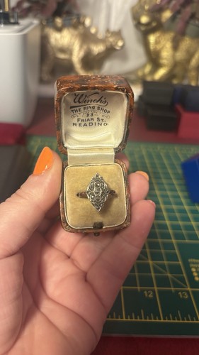 Beautiful antique 9ct gold and - antique,