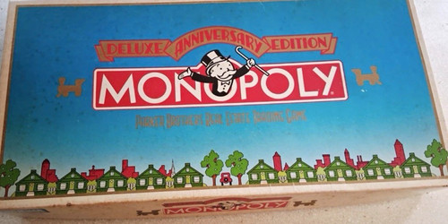 Monopoly deluxe anniversary - monopoly,