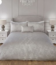 Melody Luxury Silver Jacquard