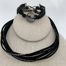 Bundle Charm Bracelet Black