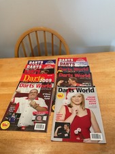 10x darts world magazine various dates 2009 in good condition 