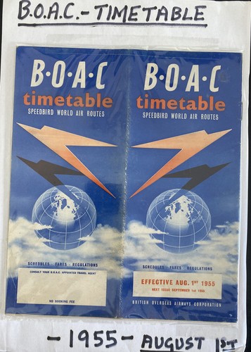 British overseas airways boac - overseas,