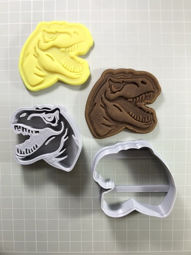 Rex dinosaur cookie cutter - |,