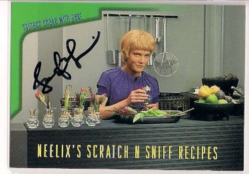Star trek signed card auto - star,