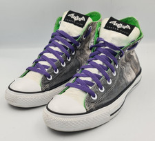 Converse Chuck Taylor All Star Batman Arkham City Joker Trainers UK 9 DC Comics