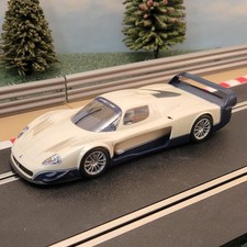 Scalextric 1:32 Car - C2678 White Maserati MC12 Road Car *LIGHTS*