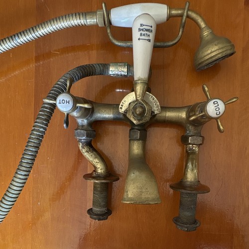 Antique brass bath - antique,
