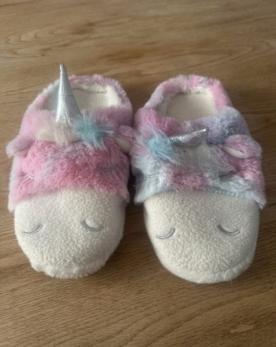 Ladies unicorn slippers - ladies,
