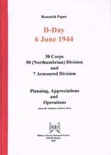 D-DAY 6 JUNE 1944: 30 CORPS