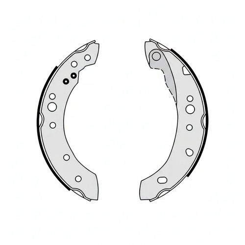 Brake shoes 81161 samko - samko, for