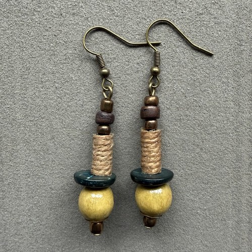 African inspired khaki - khaki, green