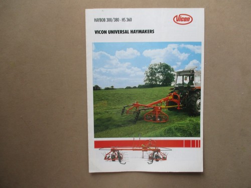 Vicon haybob brochure - vicon,