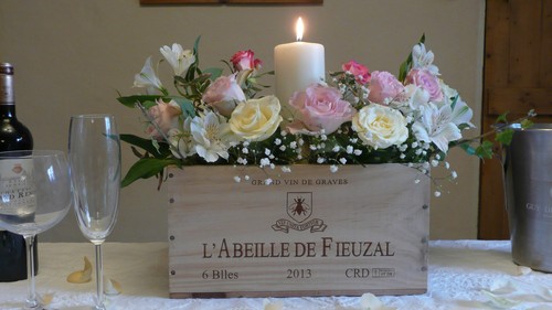 Wedding table centrepiece - wedding,