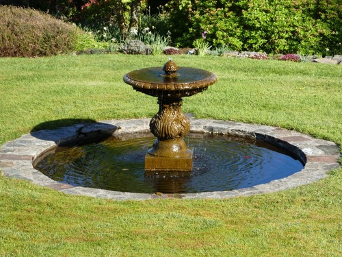 Decorative cast stone - cast, single