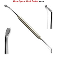 Bone Spoon Graft Packer 4mm