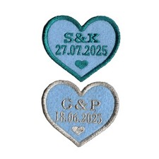 Personalised Embroidered Heart