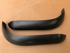 Pair Escort Mk1 Fibreglass Front Quarter Bumpers GRP Glass Fibre Bumper