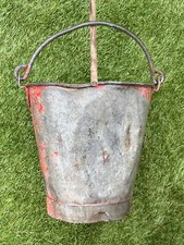 Antique fire sand/water bucket
