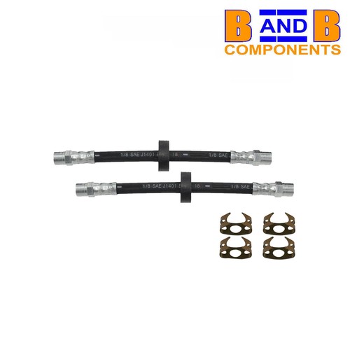 Inner rear brake hoses - hoses, +