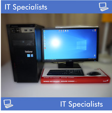 Lenovo TD340 PC, 12 cores, 24"