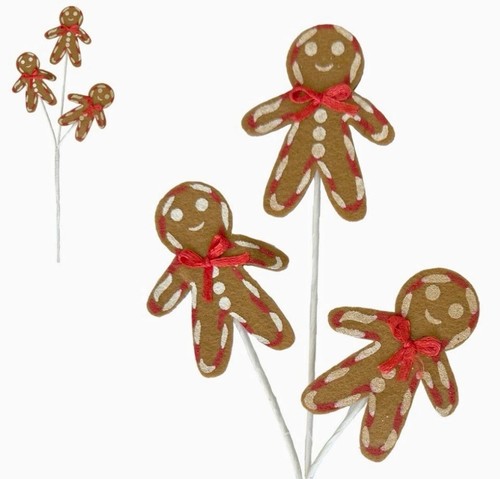 Gingerbread man christmas tree - christmas,