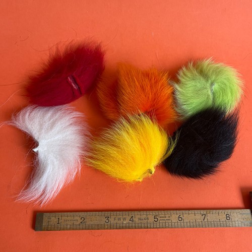 Arctic fox tail piece - arctic,