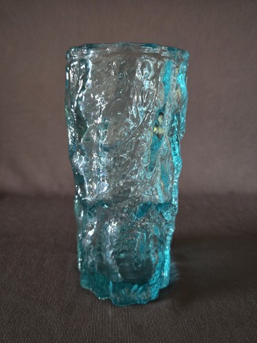 Inch bark effect blue heavy - bark,